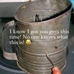 The Forgotten Charm of the Vintage Flour Sifter