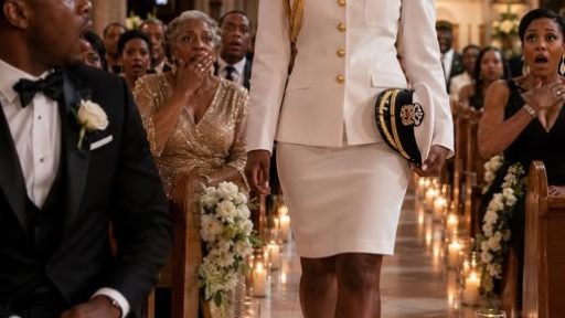 They destroyed her four wedding dresses hours before the wedding out of pure envy, but she arrived at the altar wearing something that made her own bl00d tremble with shame.