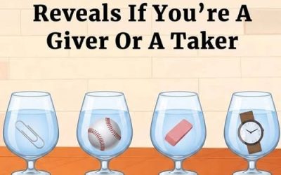 Which Glass Has More Water: Your Answer Reveals If You’re A Giver Or A Taker