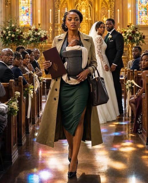 Six Weeks After My Husband Vanished and Left Me and Our Newborn in a Freezing Snowstorm, I Walked Into His Wedding Carrying the One Thing He Never Expected Me to Have