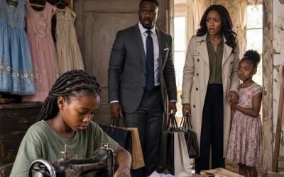 A Millionaire Came to Collect Rent—Until He Found a 10-Year-Old Girl Sewing to Survive and Uncovered the Truth Her Family Had Been Hiding